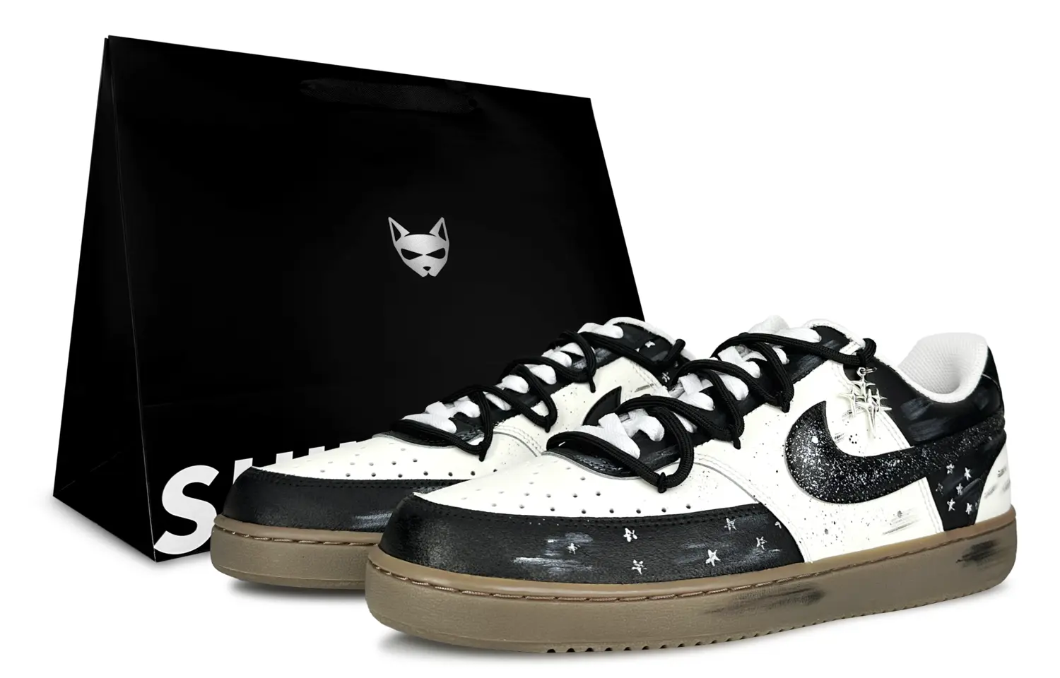 Nike Кроссовки для скейтбординга Court Vision Star Trace с противоскользящим и износостойким покрытием, низкие, унисекс, цвет Starry White
Nike Кроссовки для скейтбординга Court Vision Star Trace с противоскользящим и износостойким покрытием, низкие, унисекс, цвет Starry White