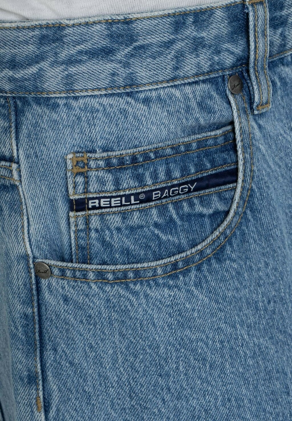 Джинсы свободного кроя Reell, светло-голубой
Джинсы свободного кроя Reell, светло-голубой