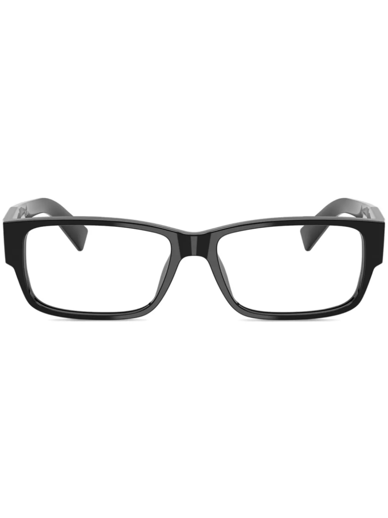 Prada Eyewear очки в прямоугольной оправе, черный
Prada Eyewear очки в прямоугольной оправе, черный