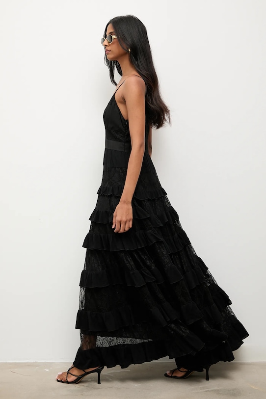 Платье из льняной смеси Answear.Lab, черный
Платье из льняной смеси Answear.Lab, черный