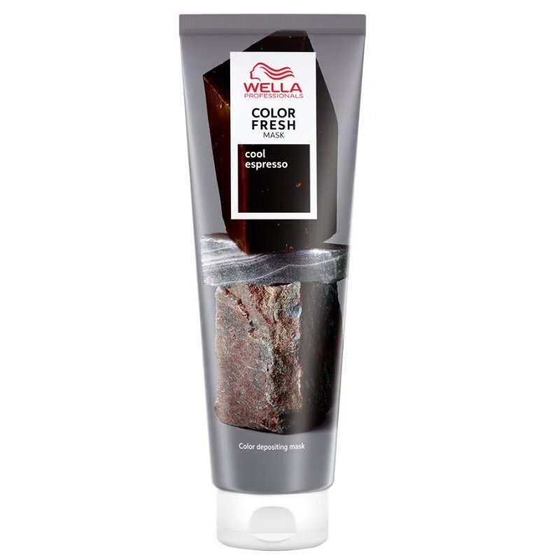 Wella Professionals, Color Fresh Mask, маска-окрашиватель Cool Espresso для всех типов волос, 150 мл
Wella Professionals, Color Fresh Mask, маска-окрашиватель Cool Espresso для всех типов волос, 150 мл