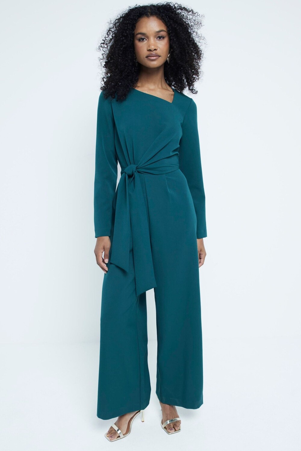 Комбинезон с запахом спереди River Island, зеленый
Комбинезон с запахом спереди River Island, зеленый