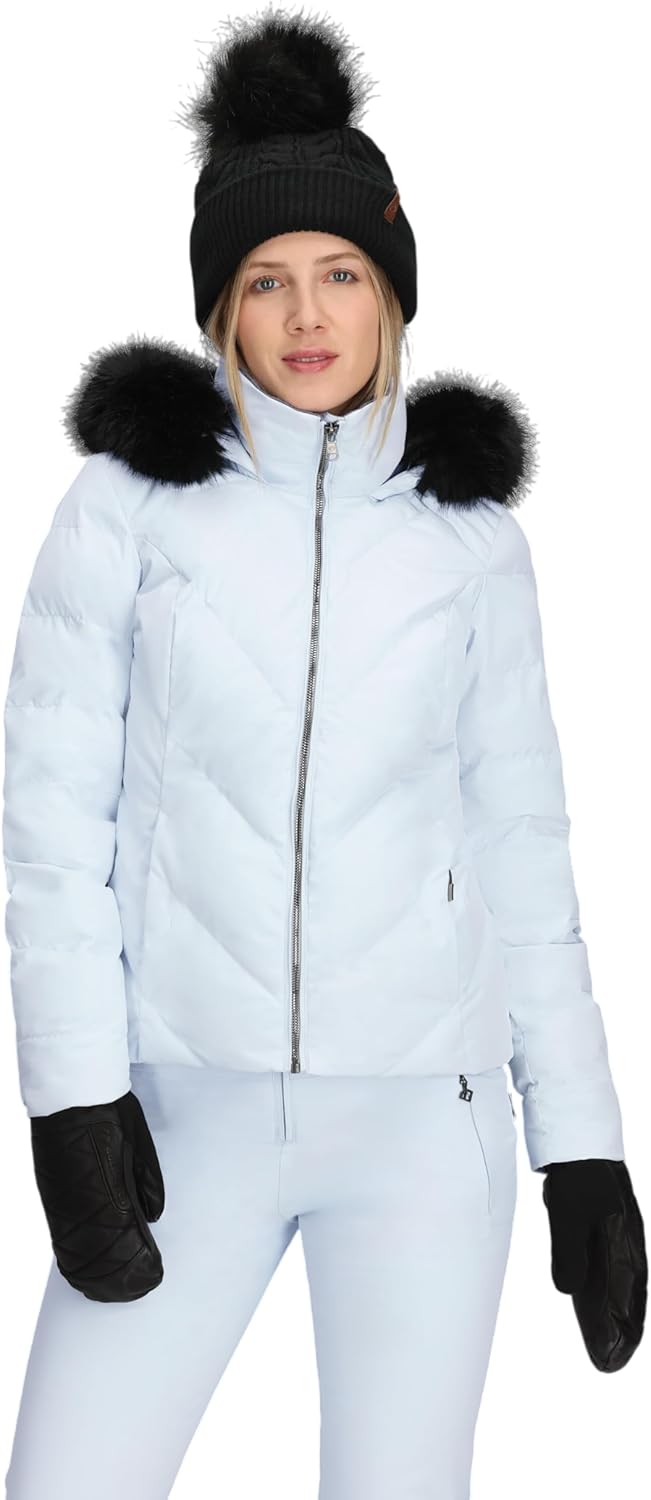 Женская зимняя куртка Obermeyer Bombshell, водонепроницаемая и утепленная с синтетическим пухом для катания на лыжах и снега, Blue Daylight
Женская зимняя куртка Obermeyer Bombshell, водонепроницаемая и утепленная с синтетическим пухом для катания на лыжах и снега, Blue Daylight