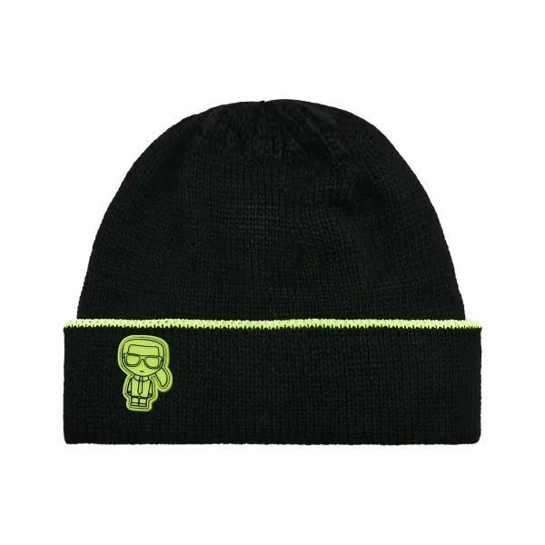 Шапка с добавлением шерсти Karl Lagerfeld, черный 
Шапка с добавлением шерсти Karl Lagerfeld, черный