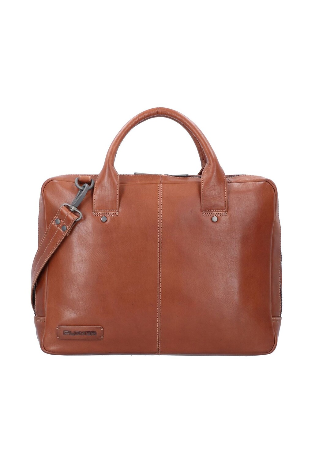 Кожаный портфель Navigator Tacan с отделением для ноутбука 36 см PLEVIER, коричневый 
Кожаный портфель Navigator Tacan с отделением для ноутбука 36 см PLEVIER, коричневый