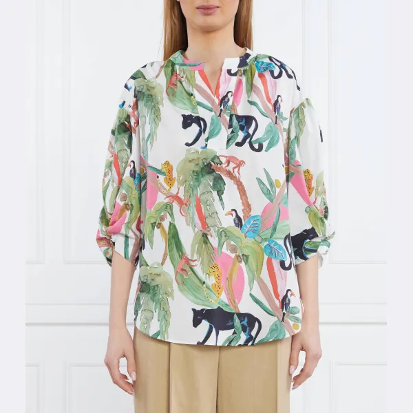 Блузка стандартного кроя Marc Cain, белый
Блузка стандартного кроя Marc Cain, белый