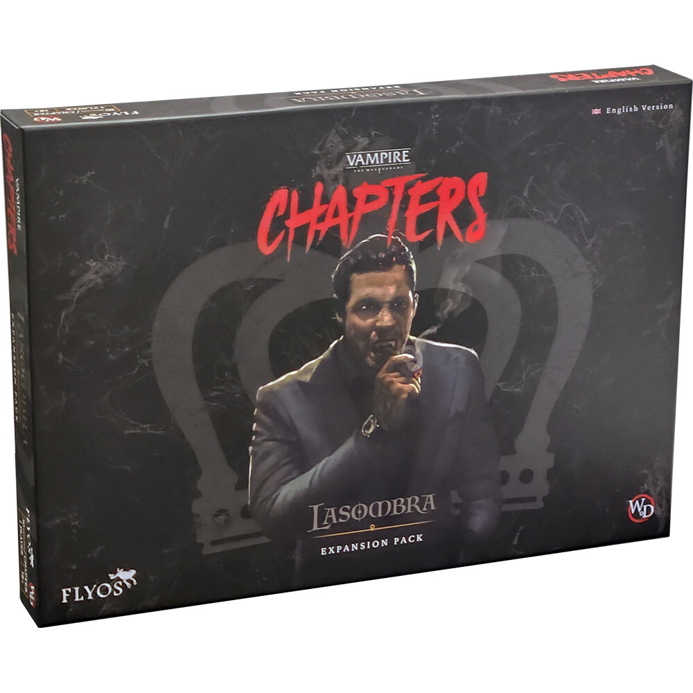 Настольная игра Flyos Games Vampire the Masquerade: Chapters - Lasombra Expansion Pack
Настольная игра Flyos Games Vampire the Masquerade: Chapters - Lasombra Expansion Pack