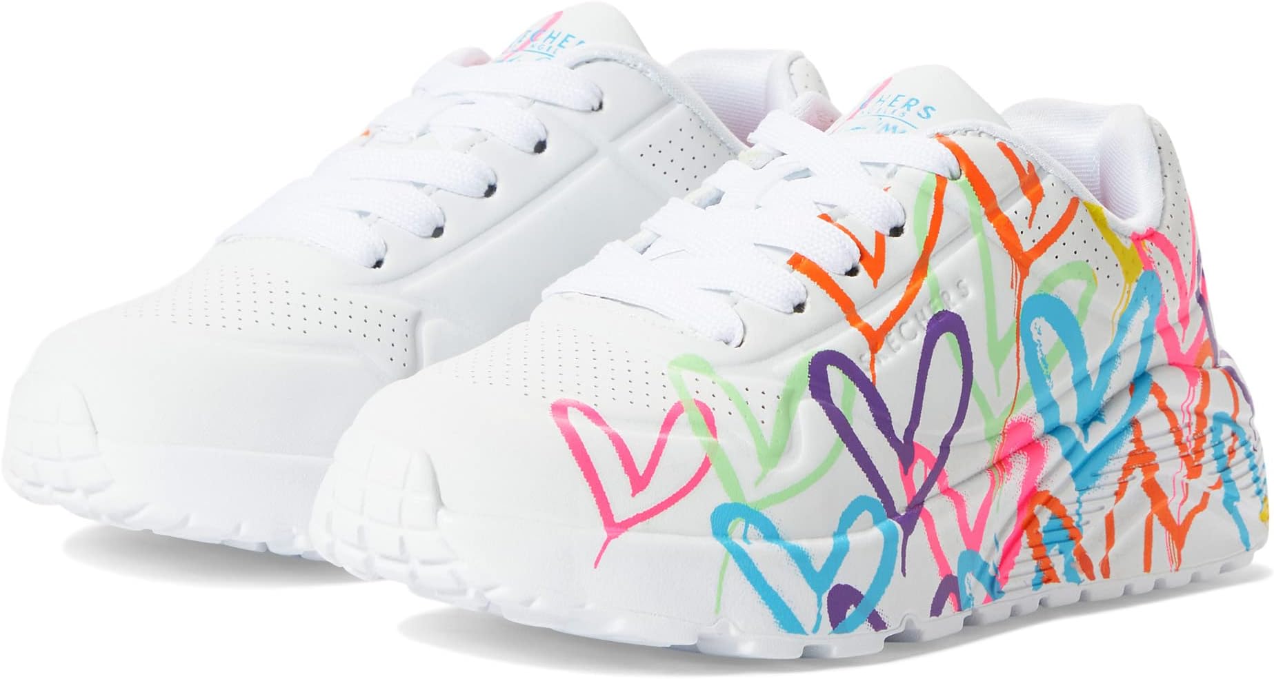 Кроссовки SKECHERS KIDS Street - James Goldcrown Uno Lite 314064L, White/Neon Multi
Кроссовки SKECHERS KIDS Street - James Goldcrown Uno Lite 314064L, White/Neon Multi