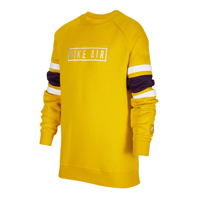 Свитшот Air желтый/черный/белый для подростков Nike, желтый/черный/белый
Свитшот Air желтый/черный/белый для подростков Nike, желтый/черный/белый