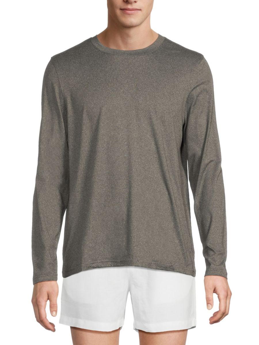 Футболка с длинным рукавом от солнца Onia, цвет Dark Heather Grey
Футболка с длинным рукавом от солнца Onia, цвет Dark Heather Grey