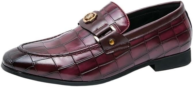 Мужские классические кожаные лоферы, классические мокасины без шнурков, противоскользящие и износостойкие, для повседневной носки, вечеринок, вождения и делового стиля Zestrelax, красный
Мужские классические кожаные лоферы, классические мокасины без шнурков, противоскользящие и износостойкие, для повседневной носки, вечеринок, вождения и делового стиля Zestrelax, красный