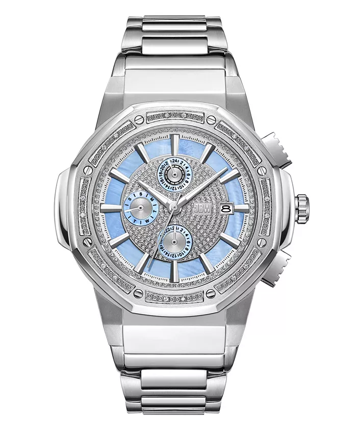 Мужские многофункциональные часы Saxon из нержавеющей стали серебристого цвета, 48 мм Jbw
Мужские многофункциональные часы Saxon из нержавеющей стали серебристого цвета, 48 мм Jbw