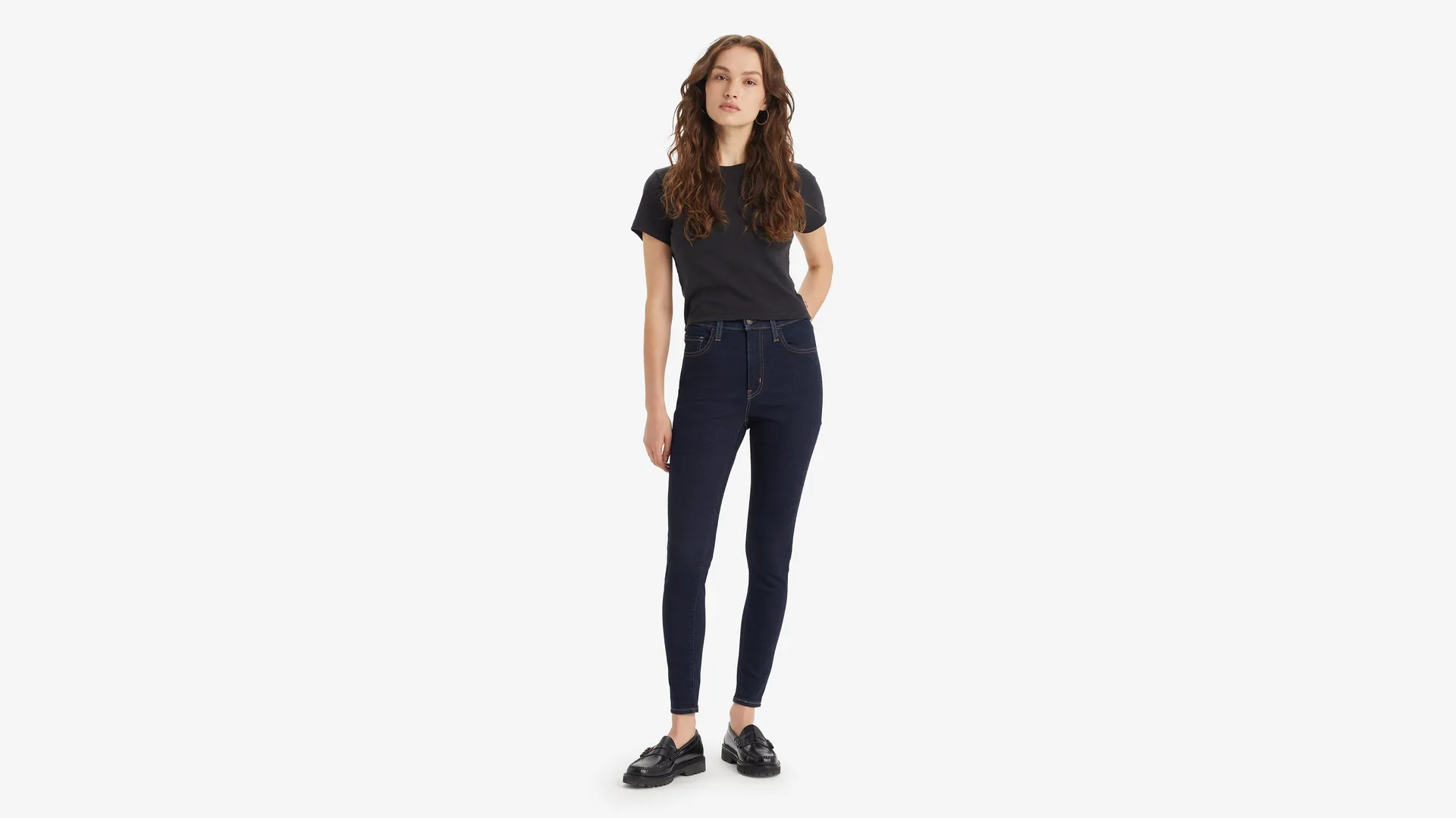 Супероблегающие женские джинсы 720 с высокой посадкой Levi's, цвет Don't Let It Go - Dark Wash
Супероблегающие женские джинсы 720 с высокой посадкой Levi's, цвет Don't Let It Go - Dark Wash