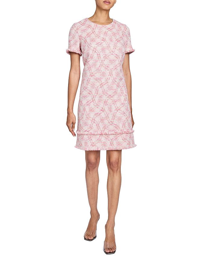 Платье с коротким рукавом MELANIA из хлопкового жаккарда Santorelli, розовый
Платье с коротким рукавом MELANIA из хлопкового жаккарда Santorelli, розовый