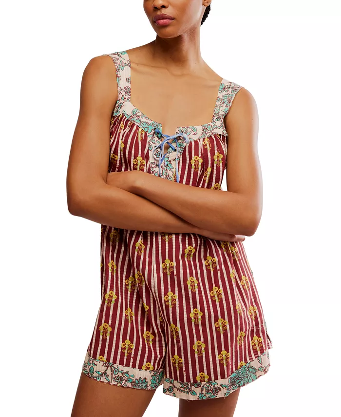 Женский комбинезон Port Au Prince без рукавов из хлопка с принтом Free People, красный
Женский комбинезон Port Au Prince без рукавов из хлопка с принтом Free People, красный