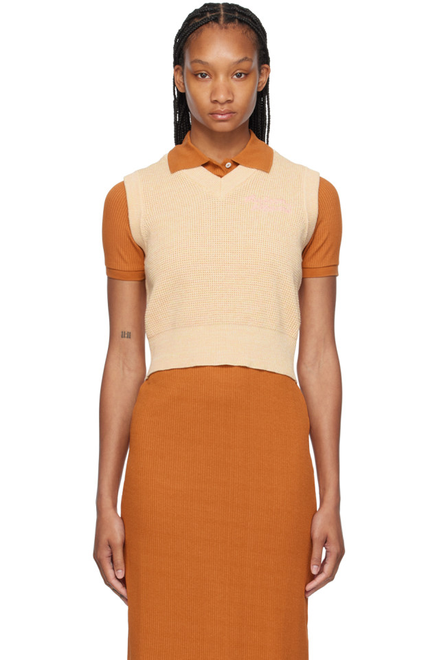 Жилет для письма Maison Kitsuné, желтый
Жилет для письма Maison Kitsuné, желтый