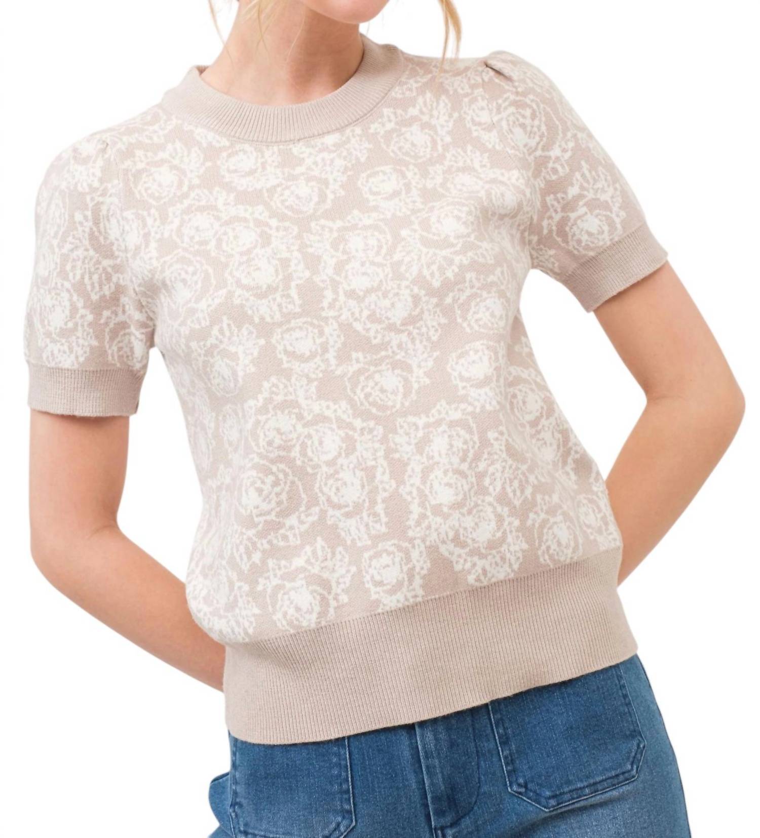 Свитер с короткими рукавами Love You So в серо-коричневом цвете And The Why
Свитер с короткими рукавами Love You So в серо-коричневом цвете And The Why