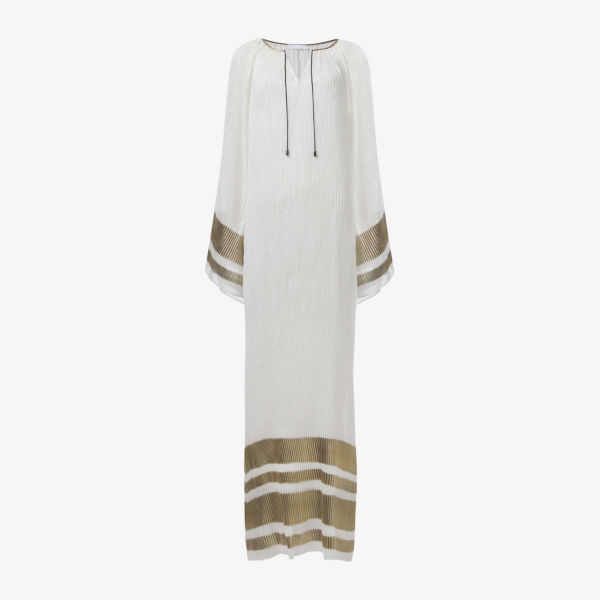 Платье Leem с контрастными вставками, белый
Платье Leem с контрастными вставками, белый