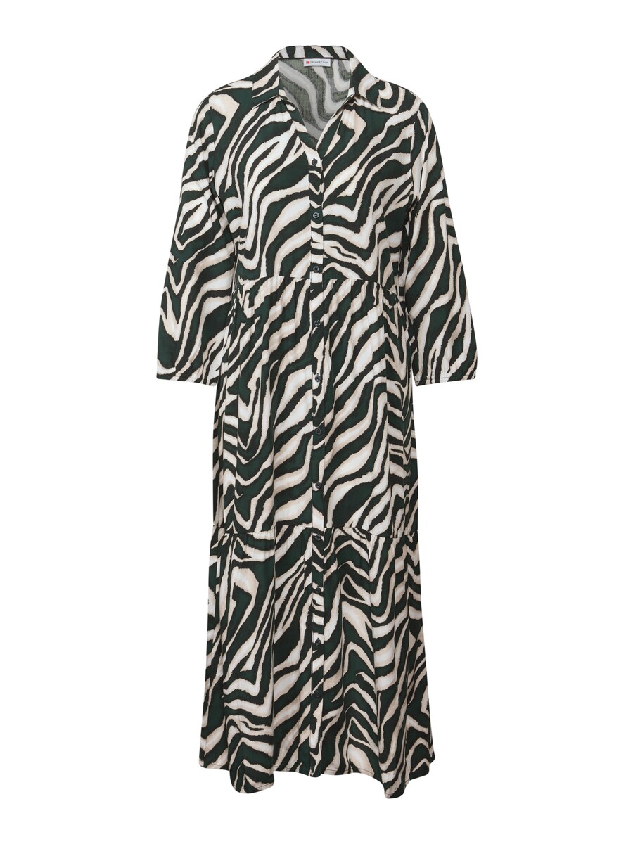 Платье-рубашка STREET ONE, темно-зеленый
Платье-рубашка STREET ONE, темно-зеленый