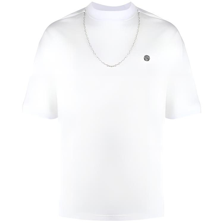 Футболка с цепью AMBUSH, белая
Футболка с цепью AMBUSH, белая