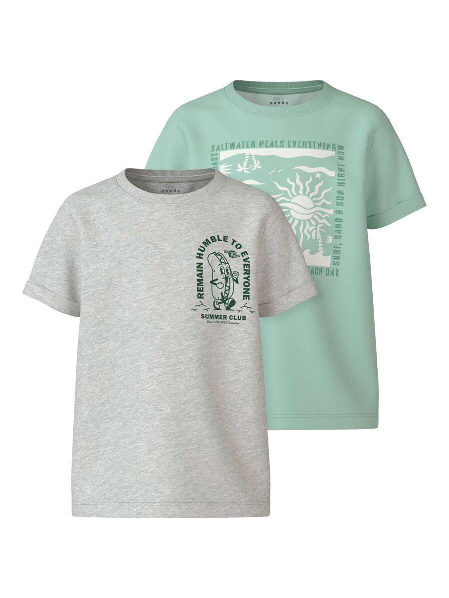 Рубашка NAME IT NKMVux, серый/мятный
Рубашка NAME IT NKMVux, серый/мятный