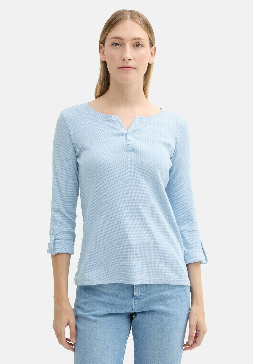 Топ с длинными рукавами HENLEY TOM TAILOR, бирюзовый
Топ с длинными рукавами HENLEY TOM TAILOR, бирюзовый