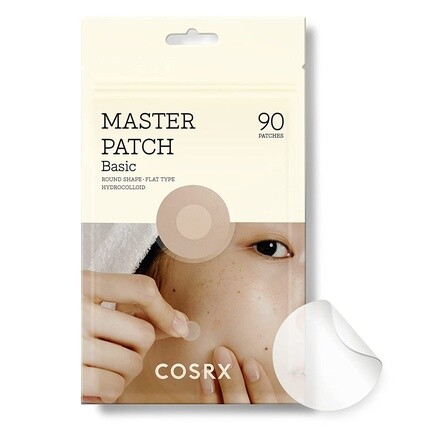 COSRX Master Patch Basic Value Pack Ночной пластырь от прыщей Гидроколлоидный точечный стикер для лица 90 шт