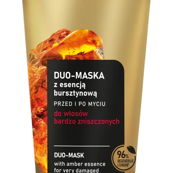 Маска с янтарной эссенцией для поврежденных волос, 200 мл Jantar Dwuetapowa aplikacja
Маска с янтарной эссенцией для поврежденных волос, 200 мл Jantar Dwuetapowa aplikacja