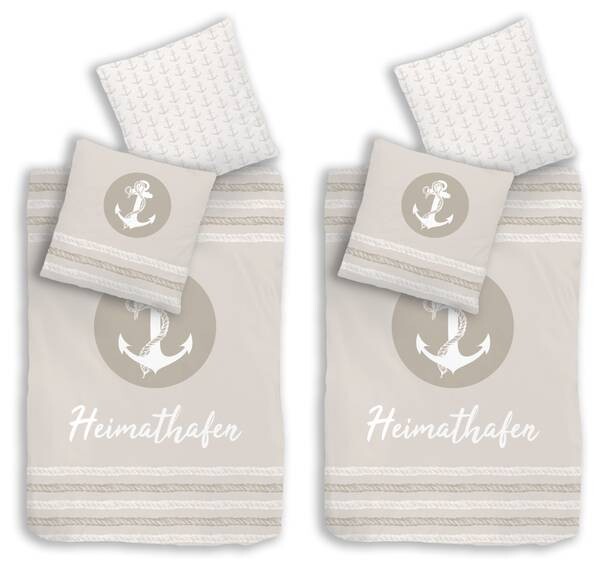 Комплект постельного белья MTOnlinehandel Heimathafen Anker, 4 tlg., 135x200x1 см, бежевый
Комплект постельного белья MTOnlinehandel Heimathafen Anker, 4 tlg., 135x200x1 см, бежевый