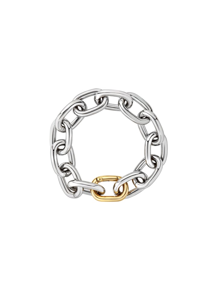 Breil Браслет из серебра и золота, отличающийся оригинальным дизайном
Breil Браслет из серебра и золота, отличающийся оригинальным дизайном