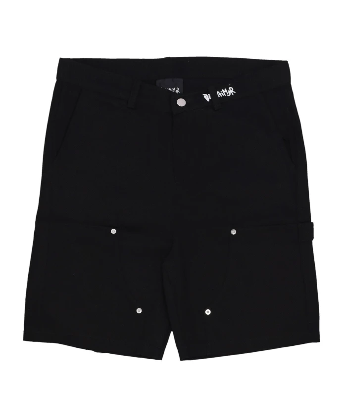 Черные хлопковые шорты с логотипом Disclaimer, черный
Черные хлопковые шорты с логотипом Disclaimer, черный