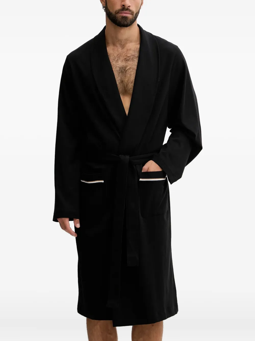 Халат с поясом BM Boss, черный
Халат с поясом BM Boss, черный