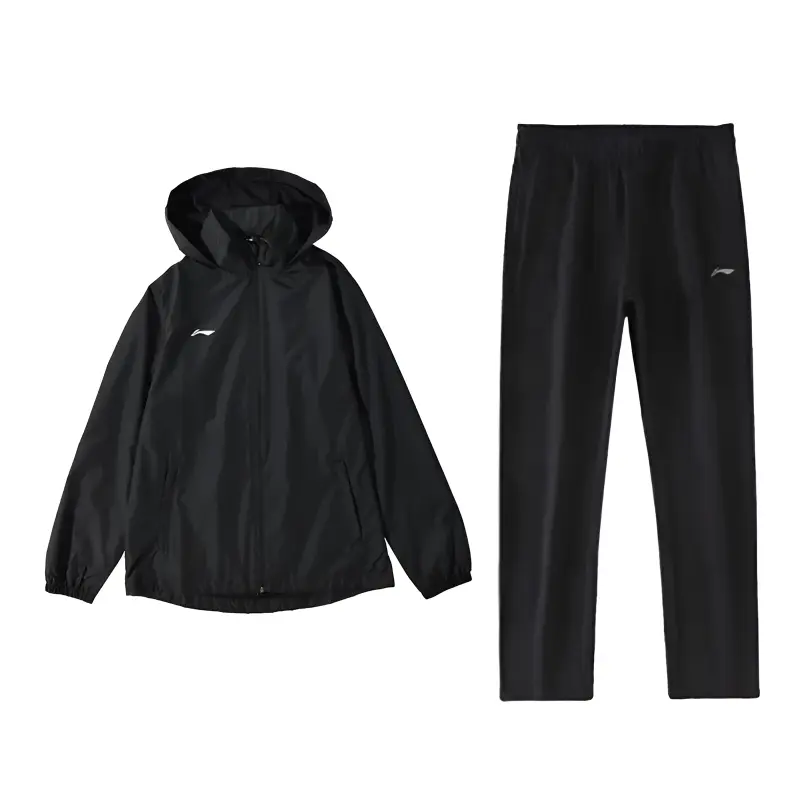 Li Ning Повседневная спортивная одежда унисекс Черный+Черный
Li Ning Повседневная спортивная одежда унисекс Черный+Черный