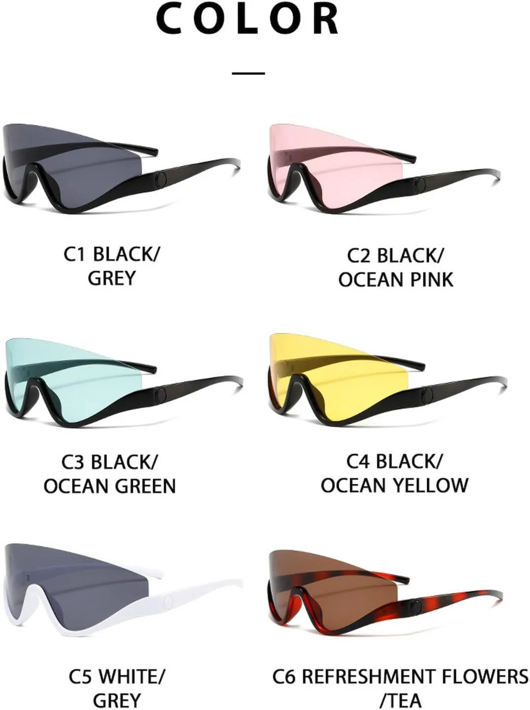 Солнцезащитные очки-маска для женщин и мужчин 2025 года, роскошные цельные солнцезащитные очки с обтекаемой формой, ветрозащитные спортивные очки UV400 mincl, C1
Солнцезащитные очки-маска для женщин и мужчин 2025 года, роскошные цельные солнцезащитные очки с обтекаемой формой, ветрозащитные спортивные очки UV400 mincl, C1