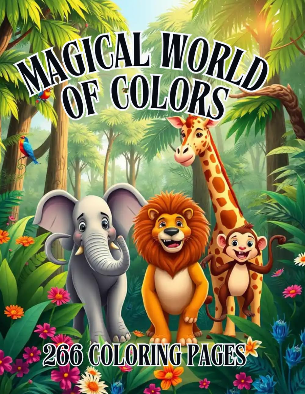 Magical World of Colors: 266 Coloring Pages (Independently published)
Magical World of Colors: 266 Coloring Pages (Independently published)