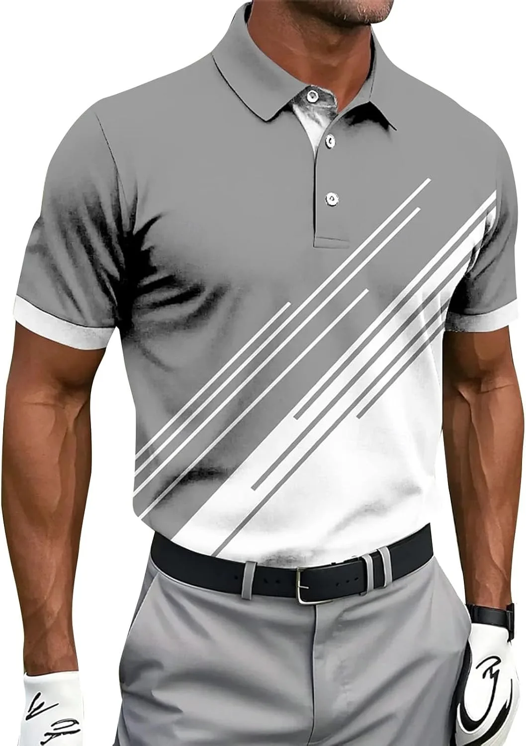 Мужская рубашка с воротником и коротким рукавом Color Block
Мужская рубашка с воротником и коротким рукавом Color Block