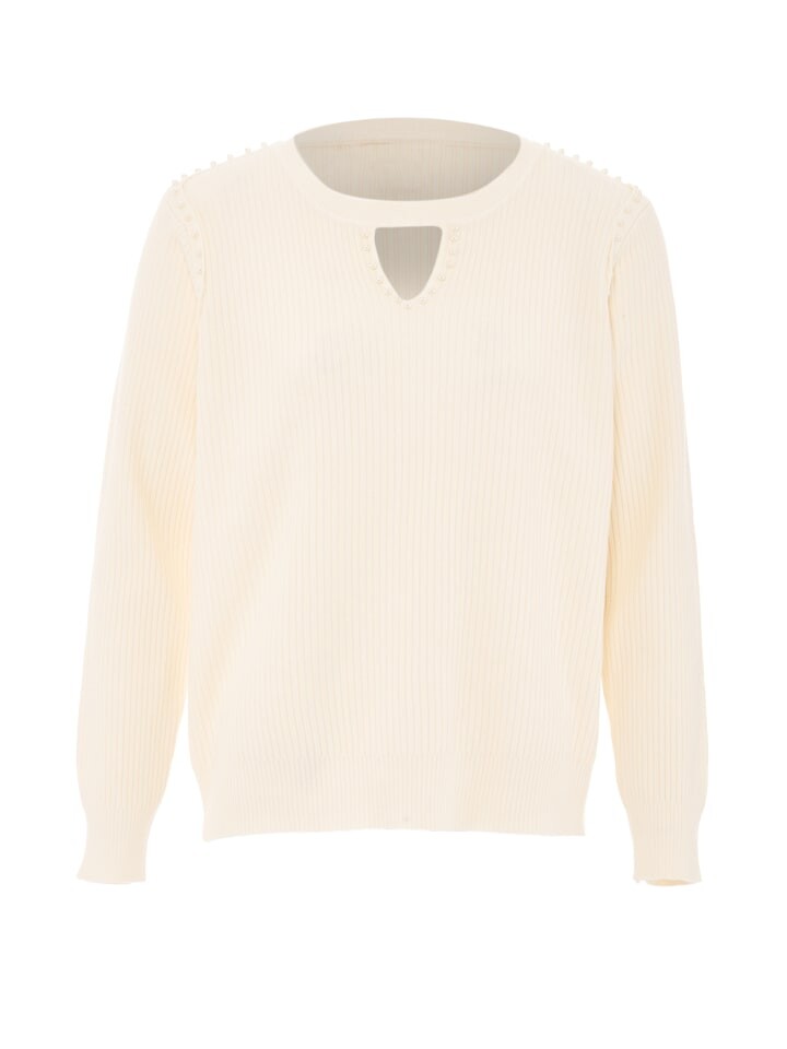 Пуловер LEOMIA, белый
Пуловер LEOMIA, белый