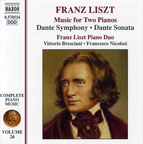 CD диск Liszt / Bresciani / Nicolosi / Hungarian Radio: Dante Symphony / Dante Sonata 26
CD диск Liszt / Bresciani / Nicolosi / Hungarian Radio: Dante Symphony / Dante Sonata 26