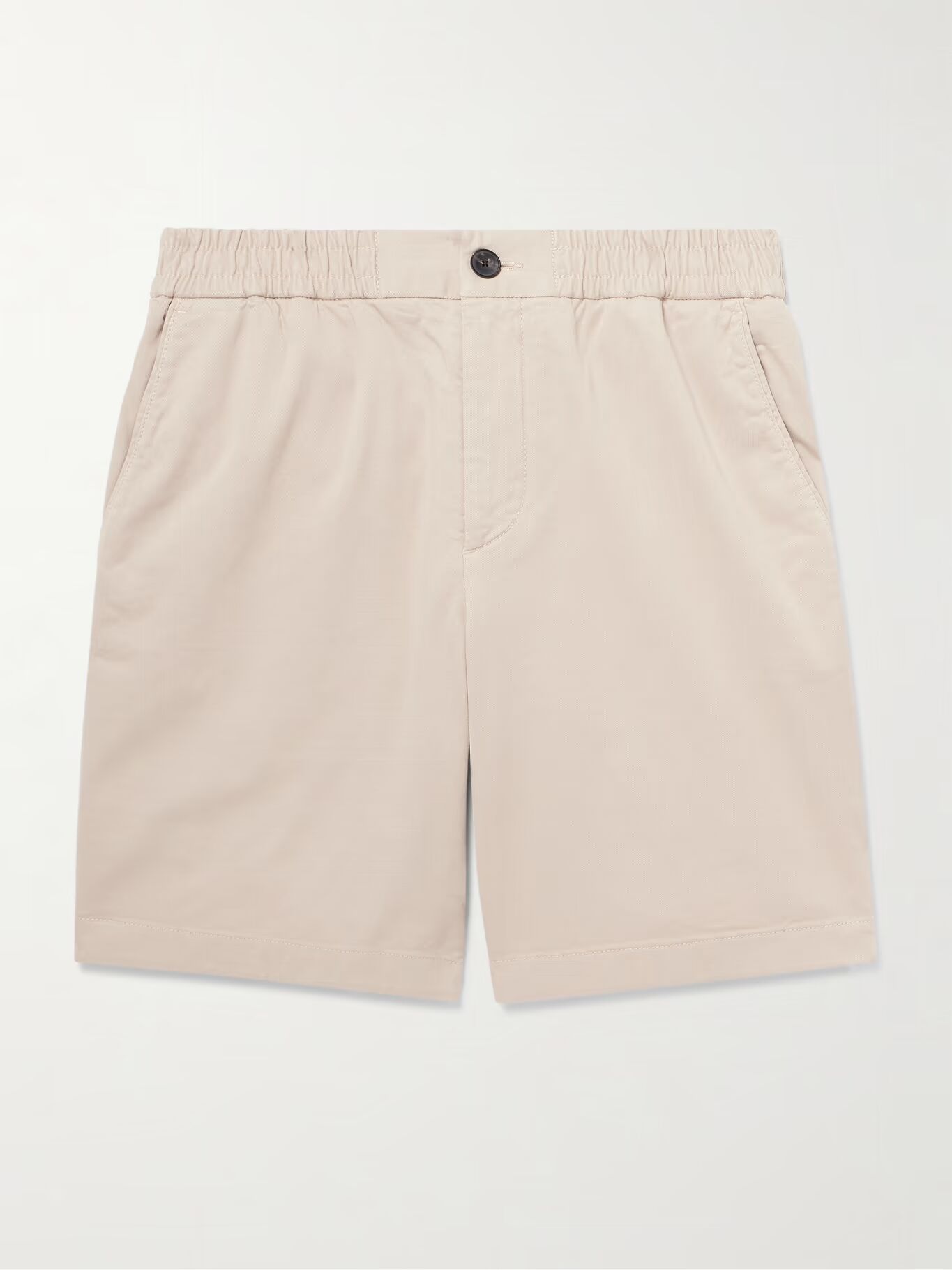 Шорты прямого кроя из органического хлопкового твила, окрашенные в готовом виде MR P., цвет Stone 
Шорты прямого кроя из органического хлопкового твила, окрашенные в готовом виде MR P., цвет Stone