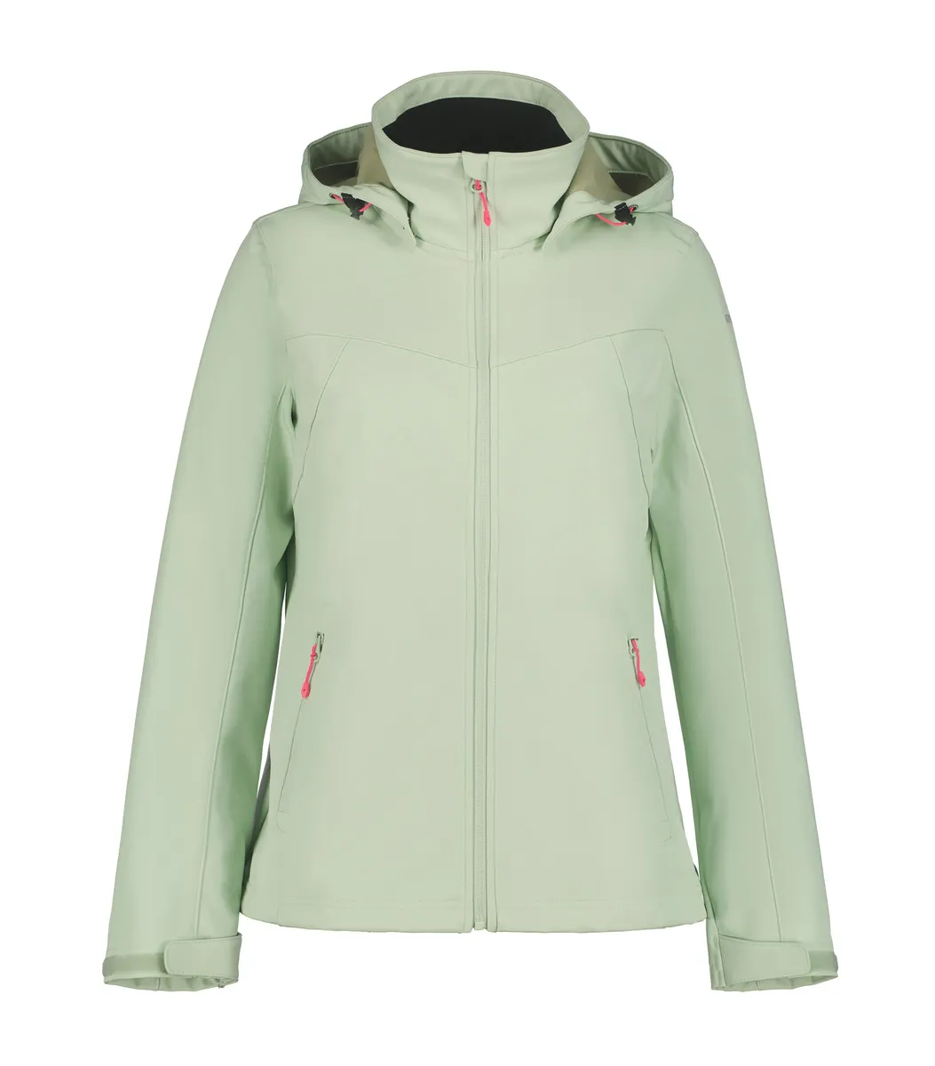 Куртка из софтшелла Icepeak "D SOFTSHELL JACKE BRENHAM", с капюшоном и высоким воротником-стойкой, цвет Aloe
Куртка из софтшелла Icepeak "D SOFTSHELL JACKE BRENHAM", с капюшоном и высоким воротником-стойкой, цвет Aloe