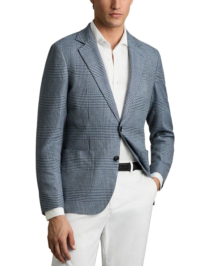 Блейзер Modern Fit в клетку "Принц Уэльский" REISS, синий
Блейзер Modern Fit в клетку "Принц Уэльский" REISS, синий