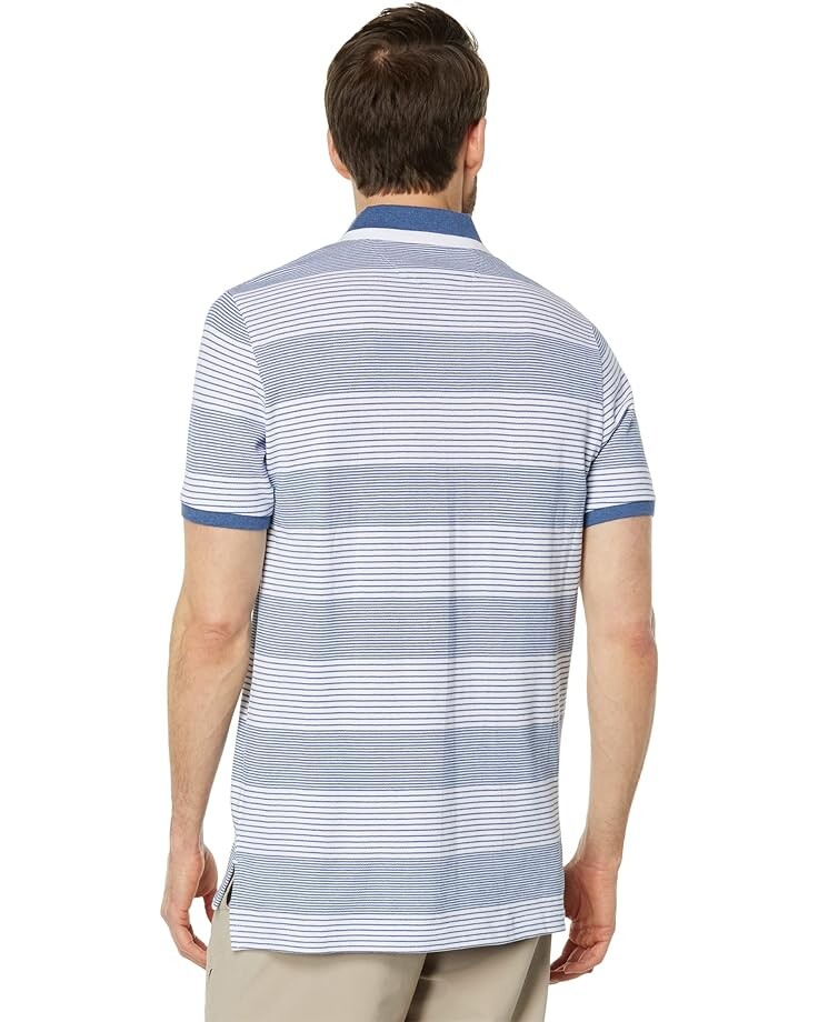 Поло U.S. POLO ASSN. Yarn-Dye Stripe Pique Polo, цвет Summer Navy Heather
Поло U.S. POLO ASSN. Yarn-Dye Stripe Pique Polo, цвет Summer Navy Heather