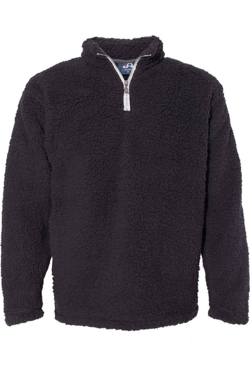 J. America Sherpa свитер с застежкой-молнией на четверть, черный
J. America Sherpa свитер с застежкой-молнией на четверть, черный