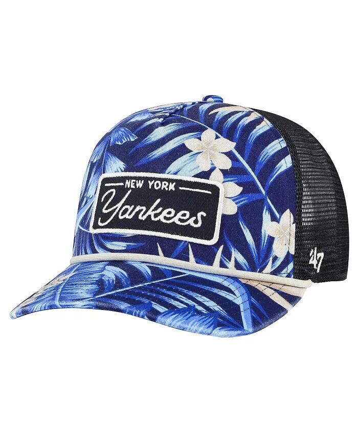 Мужская темно-синяя регулируемая кепка New York Yankees Tropicalia Trucker Hitch '47 Brand, синий
Мужская темно-синяя регулируемая кепка New York Yankees Tropicalia Trucker Hitch '47 Brand, синий
