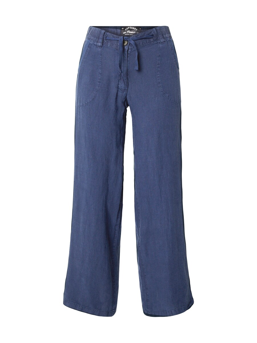 Широкие брюки Superdry, синий деним
Широкие брюки Superdry, синий деним