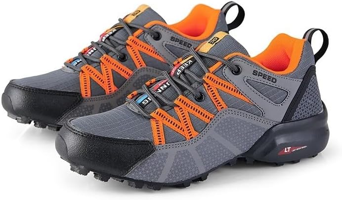 Мужские легкие походные кроссовки, дышащие кроссовки для трейл-раннинга, противоскользящие обувь для прогулок на улице и тренировок в спортзале, треккинг Qacksv, оранжевый
Мужские легкие походные кроссовки, дышащие кроссовки для трейл-раннинга, противоскользящие обувь для прогулок на улице и тренировок в спортзале, треккинг Qacksv, оранжевый