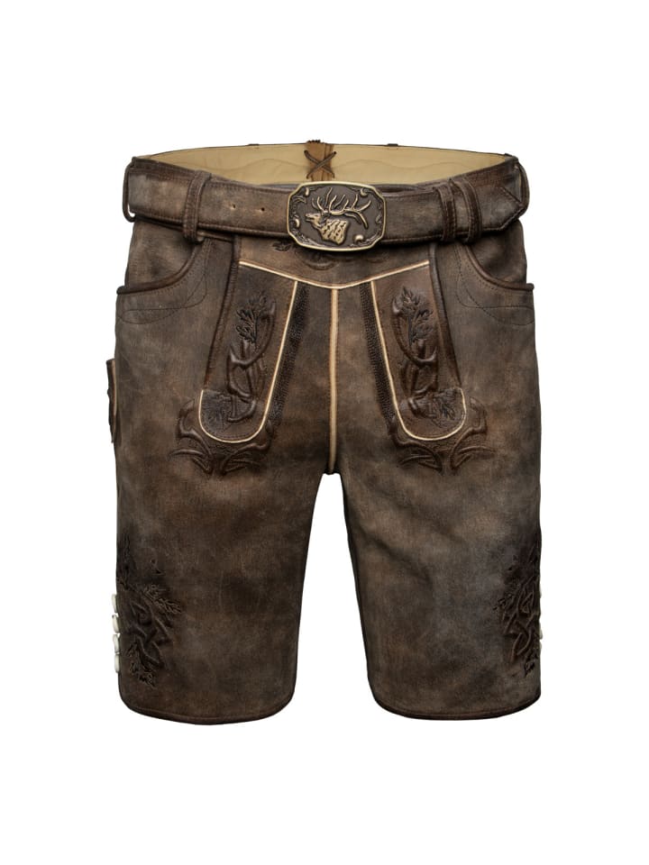 Кожаные брюки Excalibur темно-коричневого цвета Spieth & Wensky
Кожаные брюки Excalibur темно-коричневого цвета Spieth & Wensky