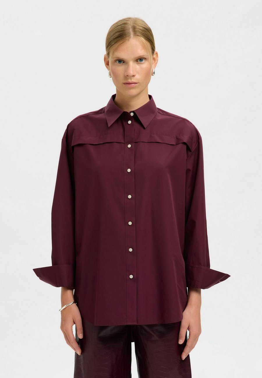 Блуза Selected LANGARM, Fig/Bordeaux
Блуза Selected LANGARM, Fig/Bordeaux