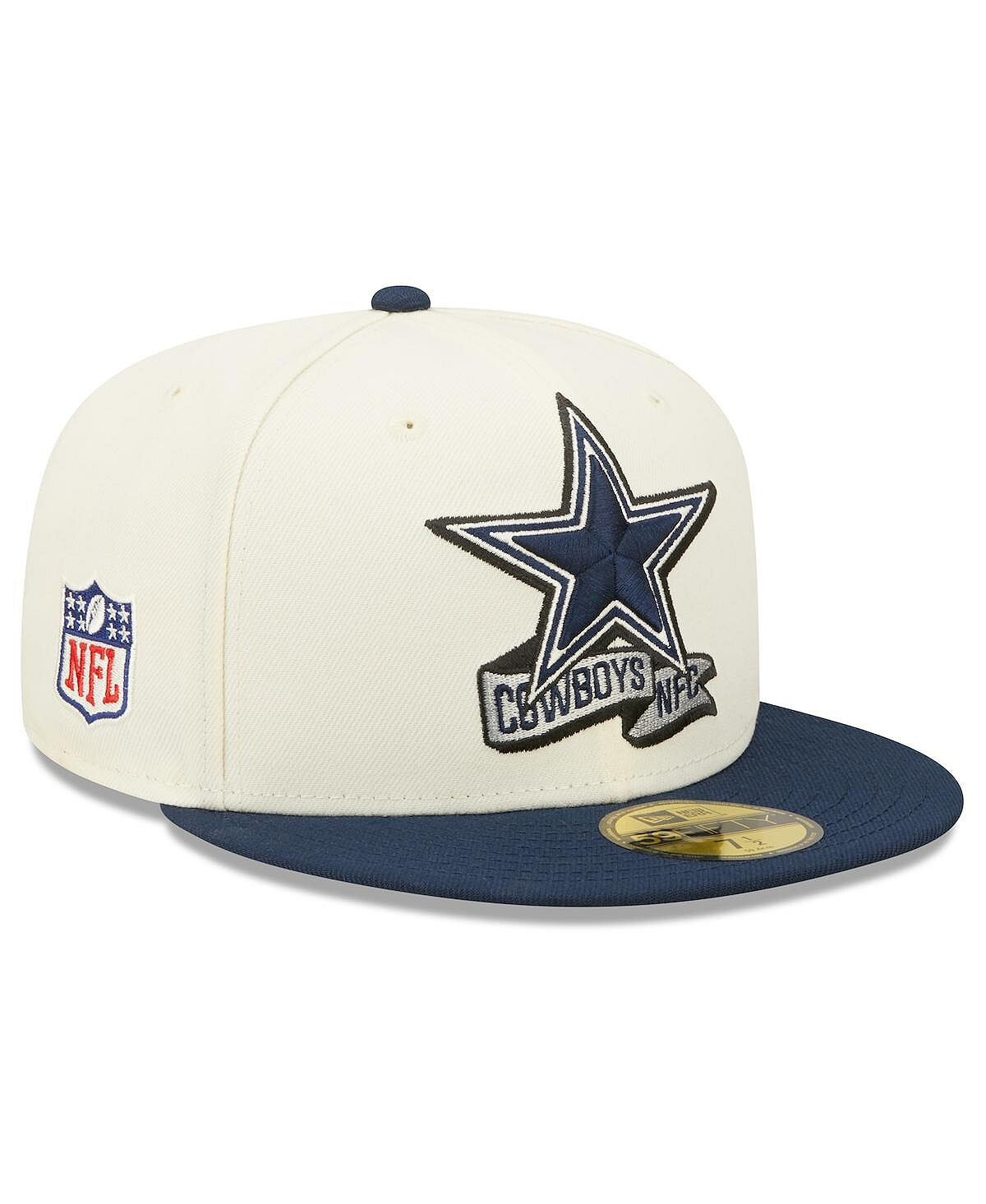 Мужская кремовая, темно-синяя шляпа Dallas Cowboys 2022 Sideline 59FIFTY. New Era
Мужская кремовая, темно-синяя шляпа Dallas Cowboys 2022 Sideline 59FIFTY. New Era