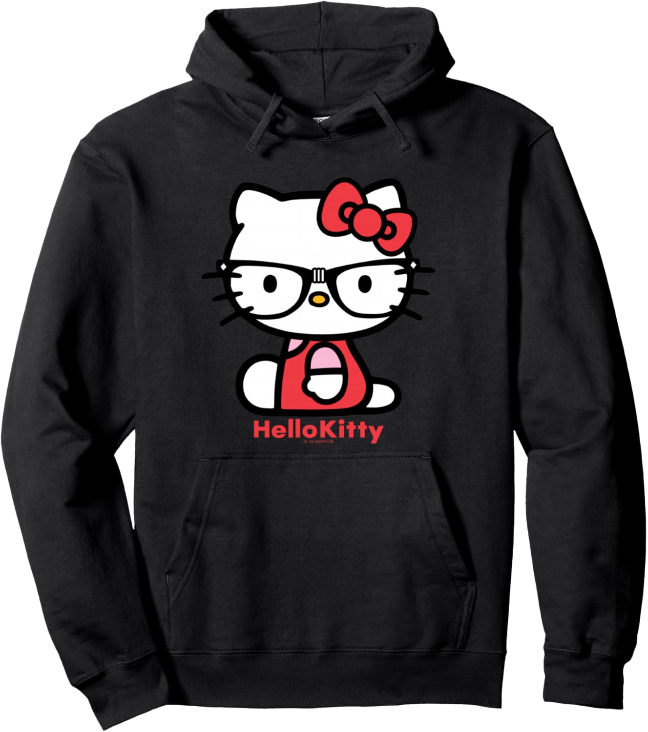 Худи Hello Kitty с американским дизайном в виде очков, черное (black 19-3911tcx), размер S Us Sanrio Design
Худи Hello Kitty с американским дизайном в виде очков, черное (black 19-3911tcx), размер S Us Sanrio Design